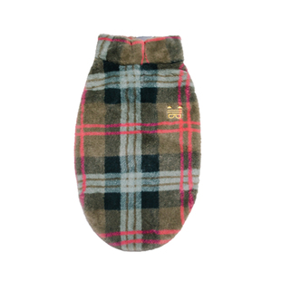 Sniff宠物狗狗猫咪格子背心秋冬苏格兰格子夹克秋冬季时尚厚款衣