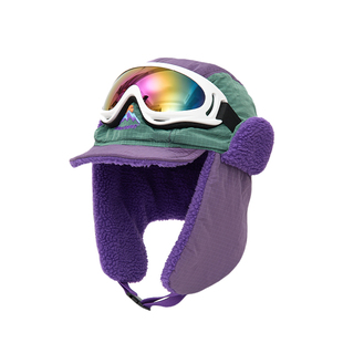 2025新款冬季毛绒雷锋帽男女款护耳飞行员帽加厚保暖滑雪防寒帽子