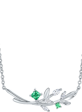 周六福S925银项链女时尚