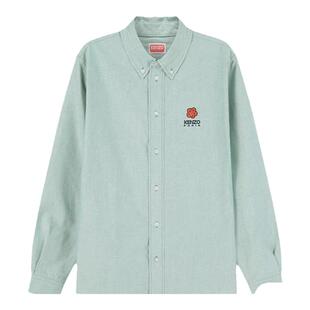 KENZO高田贤三 男士BOKE系列长袖衬衫外套 FD5 5CH410 9LO