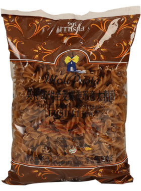 莫利全麦意大利面粗粮低脂意面
