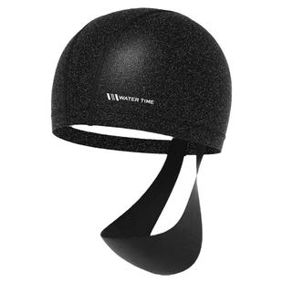 WaterTime泳帽女款防泼水舒适不勒头新款束发带大头围护耳专业帽
