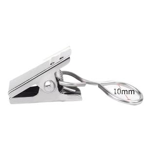 窗帘夹子挂钩扣环配件挂窗帘轨道钩子小夹子浴帘固定夹金属家用夹