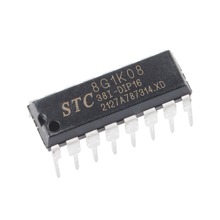 全新原装STC8G1K08-38I-DIP16 直插单片机 微控制器MCU