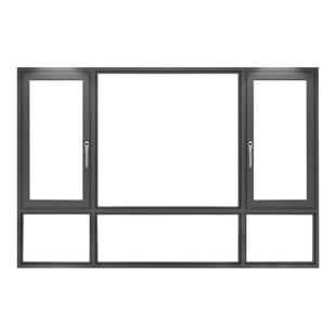 上海海螺断桥门窗铝合金推拉平开窗隔音隔热系统窗别墅阳光房定制