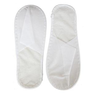 一次性无纺丝拖鞋居家待客脚套家用加厚酒店宾馆专用室内防滑拖鞋