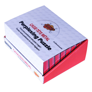 Puzzle高难度解环九连环全套解扣小学生儿童益智玩具鲁班锁孔明锁