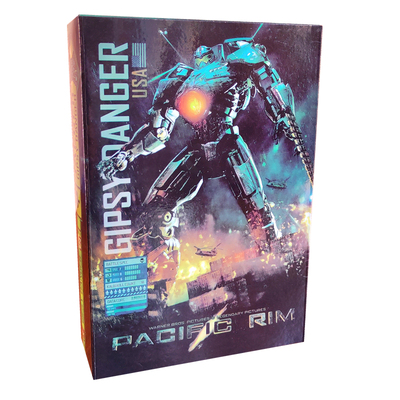 环太平洋2合金发光版危险复仇流浪者机甲模型可动玩具手办黑曜石