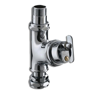 全铜旋钮式厕所快开蹲便器冲水阀延时大便冲洗阀蹲坑手扭角式开关