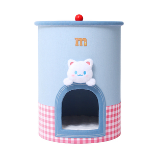 喵小元猫爬架家用小户型不占地树洞猫窝剑麻桶猫抓板猫咪小型猫架