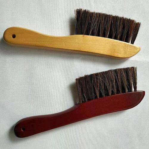 跨境热销马毛刀刷缝工具球桌球台刷柔软清洁用品刷马刀毛边台球桌