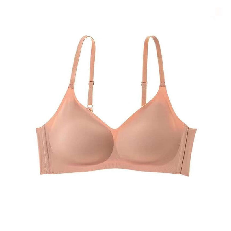 女无钢圈聚拢文胸泰国乳胶内衣