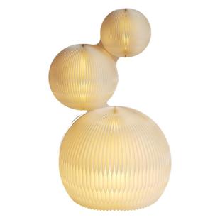 十八纸装饰落地灯景观庭院灯饰品三色灯光圆形造景灯设计师氛围灯