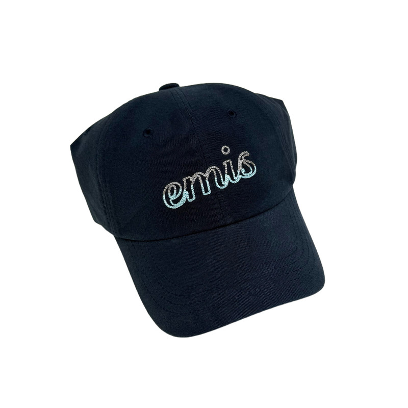emis26新款刺绣拼色帽子