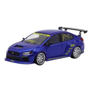 摆件斯巴鲁翼豹WRX STI TM1:64 Subaru Impreza 合金仿真汽车模型