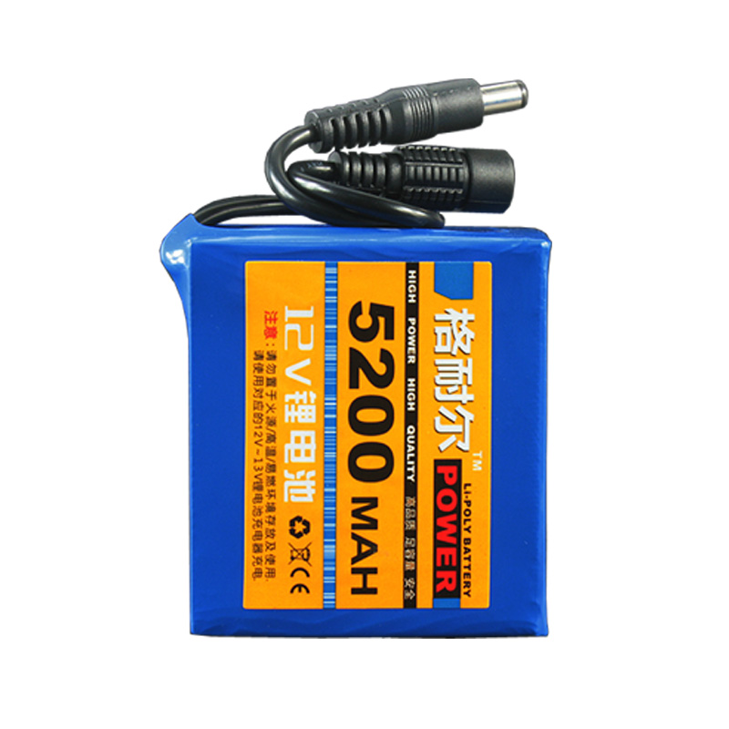 格耐爾12V鋰電池組18650移動(dòng)音箱12.6V充電池組LED太陽能燈后備電