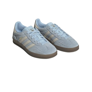 adidas阿迪达斯三叶草情侣鞋GAZELLE低帮粉色休闲鞋德训鞋JI2717