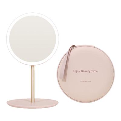 muid化妆镜网红便携带灯梳妆镜女