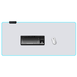 RGB发光鼠标垫fps专用电竞游戏键盘垫超大号电脑桌垫家用滑鼠垫子