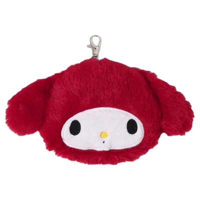 Heatherich Sanrio联名2025新款美乐蒂毛绒钥匙扣卡片夹599673