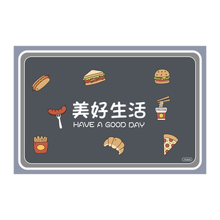 硅藻泥厨房地垫防滑防油可擦免洗吸水加厚地毯耐脏脚垫子入户门