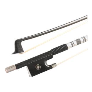 高密度1K碳纤维小提琴琴弓黑色格纹进口马尾60克弹性超越巴西苏木