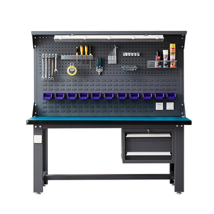 颀阳重型防静电工作台不锈钢钳工台电工实验模型车间操作检验桌