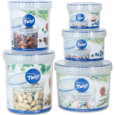 乐扣乐扣塑料圆形进口杂粮储物罐