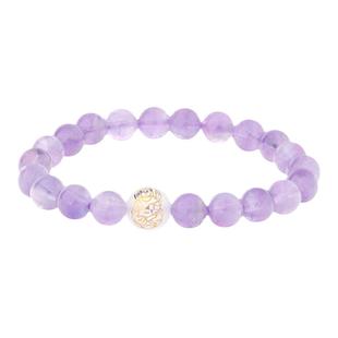 祥安阁属牛、属虎本命佛手链『紫水晶虚空藏菩萨手串』