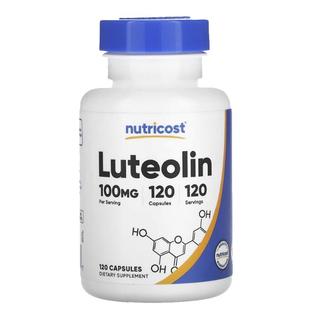 木犀草素补充剂Luteolin大脑营养美国原装Nutricost膳食补剂