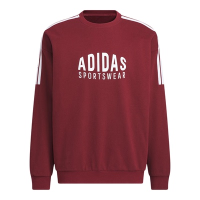 Adidas/阿迪达斯正品春秋男女透气圆领时尚宽松长袖卫衣KF5249