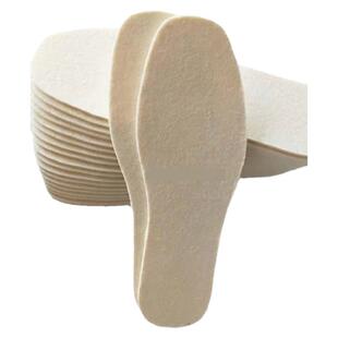 冬季羊毛毡鞋垫男女用加厚吸汗透气保暖加绒皮鞋运动鞋雪地靴毡垫