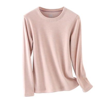 圆领加绒加厚保暖内衣套装秋衣裤