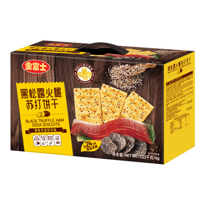 金富士黑松露火腿苏打饼干1.03kg