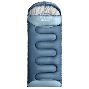 北山狼睡袋四季通用款成人户外露营办公室午休单双人抗菌被子两用