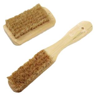 家用竹制长柄猪毛刷洗衣服软毛鞋刷多功能猪鬃毛刷不伤清洗鞋刷子