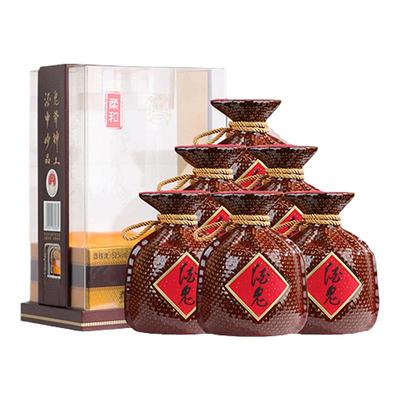 酒鬼52度500mL紫坛（柔和）原箱馥郁香白酒正品高端送礼