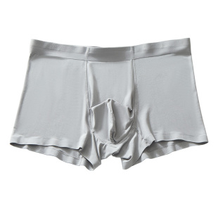 12男孩内裤青少年14岁男童中大童莫代尔无痕四角发育期学生平角裤