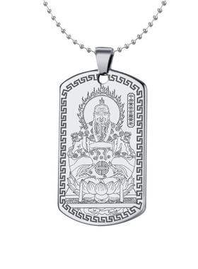 五方五老中央黄帝吊坠玄灵黄老