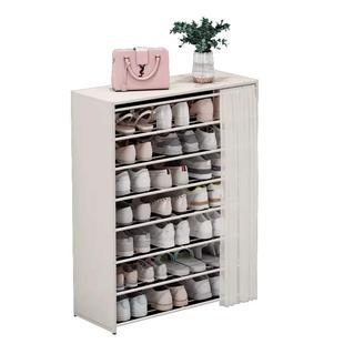 铁艺鞋架家用门口防灰尘爆款简易收纳神器多层鞋柜置物架窄鞋架子