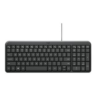 罗技K106有线键盘笔记本办公专用台式电脑商务家用打字键鼠套装