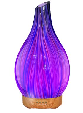 浩晶香薰灯加湿器香薰机3D玻璃