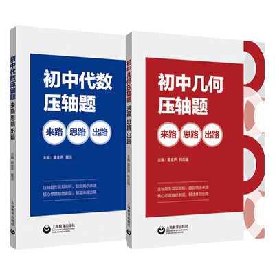 初中代数几何压轴题来路思路出路