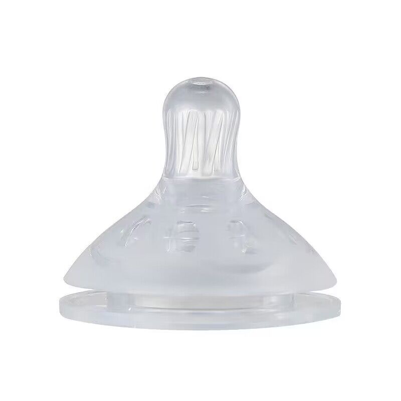 宽口径硅胶奶嘴防胀气仿母乳