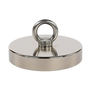 D42-136超大号强力打捞强磁铁超强吸力钕铷铁硼圆形吸铁石磁铁器