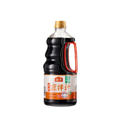 海天凉拌0脂肪鲜美调料汁1.28L