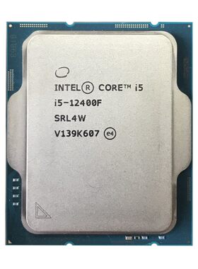 Intel7英特尔 i5-12400F全新散片 酷睿12代 搭配B660系列主板套装