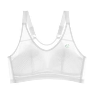 胖女生大码纯棉内衣女学生高中生胖mm少女文胸初中生发育期小背心