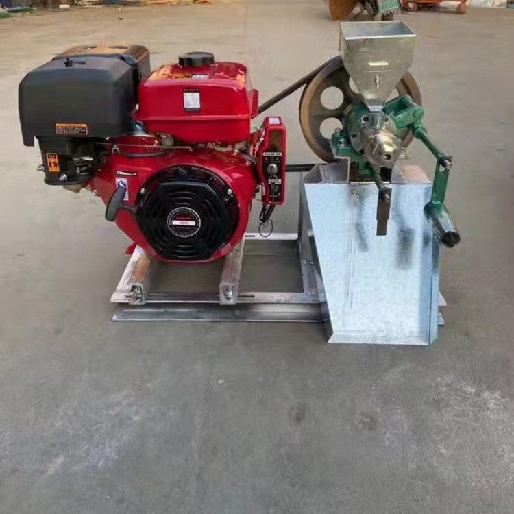 流动摆摊空心棒柴油膨化机玉米大米杂粮电动膨化机 低投入创业