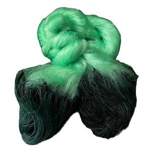 加重绳包坠软丝捕鱼网粘网渔网三层沉网不缠网挂网沾网加粗丝网